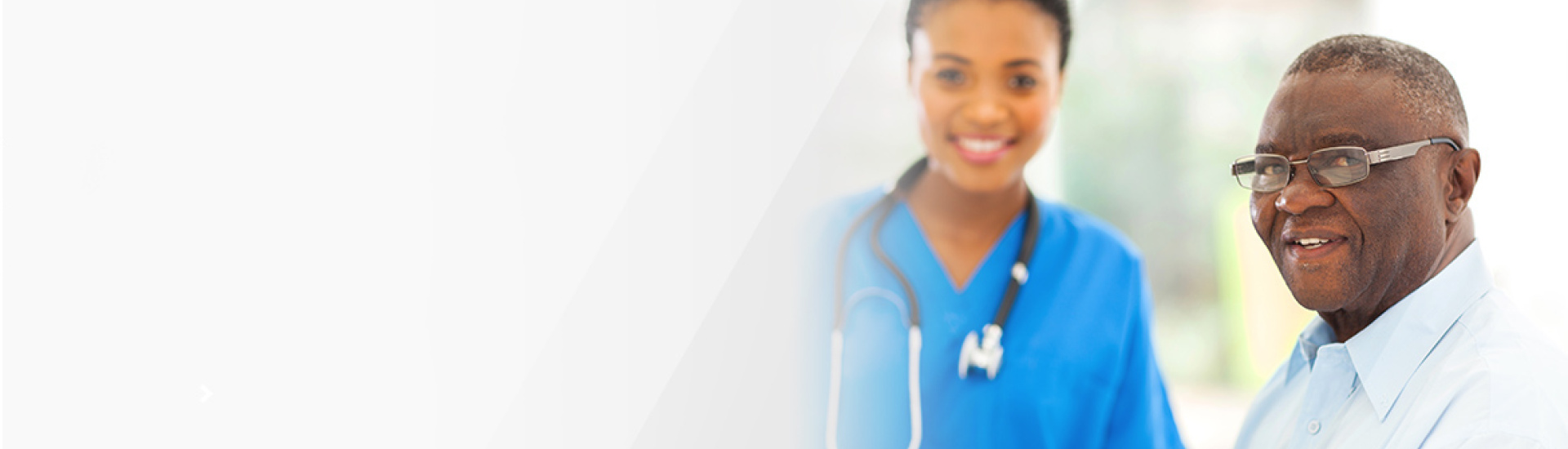 Two smiling healthcare workers